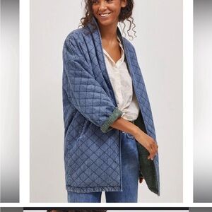 Current air reversible quilted jacket